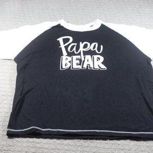 Lazy One "Papa Bear" Short Sleeve T-Shirt - LIKE NEW